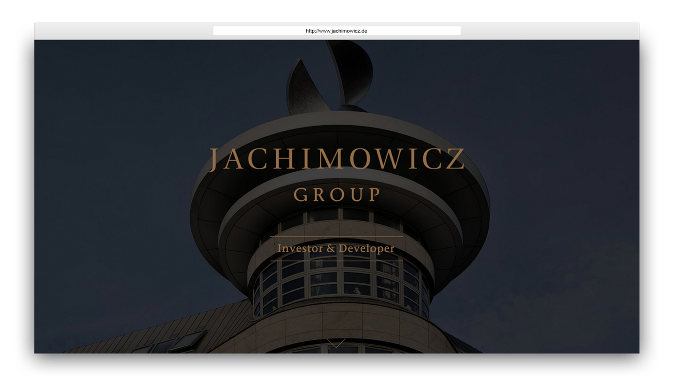 Screenshot of Jachimowicz project